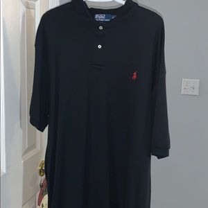 2xl Ralf Lauren Polo Black with red